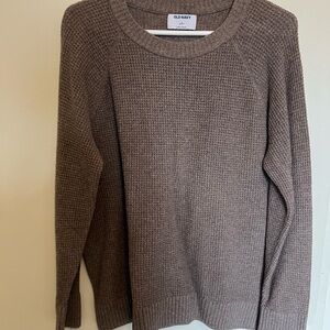 Old Navy Brown Crew Neck Sweater